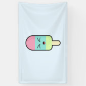 Kawaii Eiscreme Banner (Vertikal)