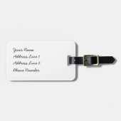 Kawaii Eiscreme Gepäckanhänger (Vorderseite horizontal)