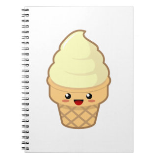 Kawaii Eiscreme Notizblock