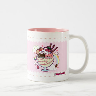 Kawaii Eiscreme Zweifarbige Tasse