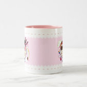 Kawaii Eiscreme Zweifarbige Tasse (Mittel)