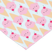 Kawaii Eistüten Kurzer Tischläufer (Ecke)