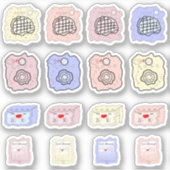 Kawaii Electronic Devices Vinyl Sticker (Vorderseite)