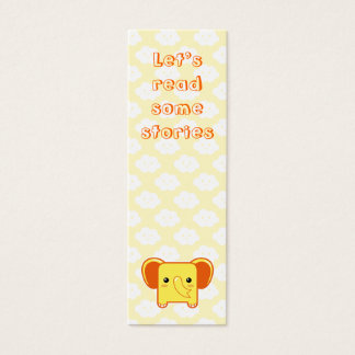 Kawaii-Elefant-Lesezeichen