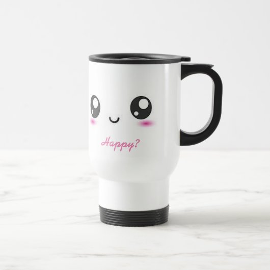 Kawaii Emoji Reisebecher (Rechts)