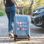 Kawaii Enchanted Pastel Haunts Sticker Collection (Koffer Insitu)