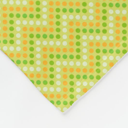 Kawaii Erbsen in einer Hülse Fleecedecke (Ecke)