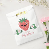 Kawaii Erdbeeren-Baby-Party Geschenktütchen (Versiegelt)