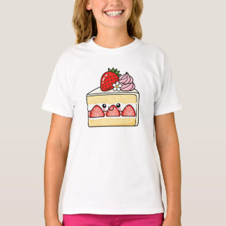 Kawaii-Erdbeerküchenscheibe T-Shirt