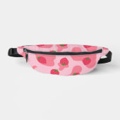 Kawaii Erdbeerkuh Muster Bauchtasche (Vorderseite)