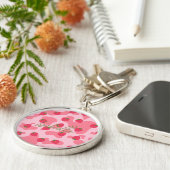 Kawaii Erdbeerkuh personalisiert Schlüsselanhänger (Seite)