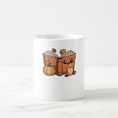Kawaii Erntedank Buch Klassischer T - Shirt Kaffeetasse (Mittel)