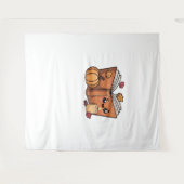 Kawaii Erntedank Buch Klassischer T - Shirt Wandteppich (Vorderseite (Horizontal))