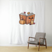 Kawaii Erntedank Buch Klassischer T - Shirt Wandteppich (Beispiel)