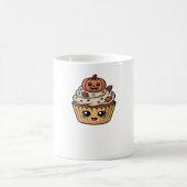 Kawaii Erntedank cupcake Klassischer T - Shirt Kaffeetasse (Mittel)