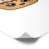 Kawaii Erntedank cupcake Klassischer T - Shirt Poster (Ecke)