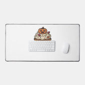 Kawaii Erntedank cupcake Klassischer T - Shirt Schreibtischunterlage (Tastatur & Maus)