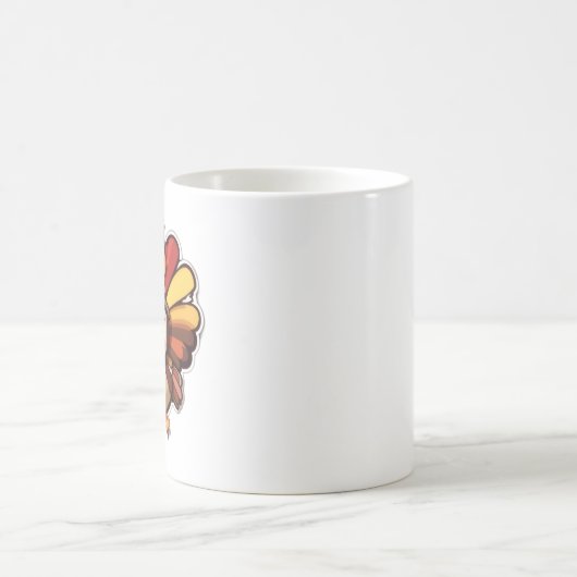 Kawaii-Erntedank Kaffeetasse (Mittel)