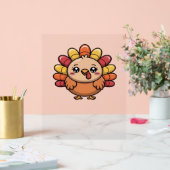 Kawaii Erntedank Truthahn Klassischer T - Shirt_1 Acrylschild (Hochzeit)