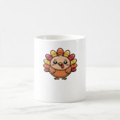 Kawaii Erntedank Truthahn Klassischer T - Shirt_1 Kaffeetasse (Mittel)