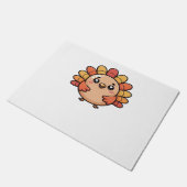 Kawaii Erntedank Truthahn Klassischer T - Shirt Fußmatte (Schrägansicht)