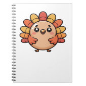 Kawaii Erntedank Truthahn Klassischer T - Shirt Notizblock (Vorderseite)