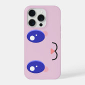 Kawaii Face Custom Colour Phone Case iPhone Hülle (Rückseite)