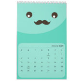 Kawaii Faces Kids Calendar Kalender (Jan 2026)