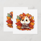 Kawaii Fallhamster Yoga (Vorne/Hinten)