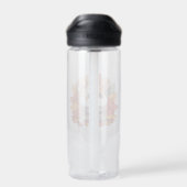 Kawaii Fallhamster Yoga Trinkflasche (Rückseite)