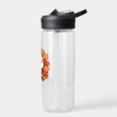 Kawaii Fallhamster Yoga Trinkflasche (Links)