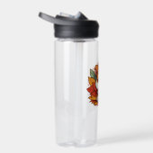 Kawaii Fallhamster Yoga Trinkflasche (Rechts)