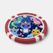 Kawaii Fantasy-Kreaturen Pokerchips (Einzeln)