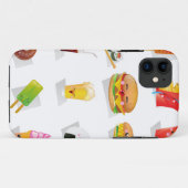 kawaii Fast Food Case-Mate iPhone Hülle (Rückseite (Horizontal))