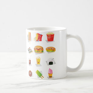 kawaii Fast Food Kaffeetasse