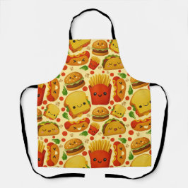 Kawaii-Fast-Food Schürze