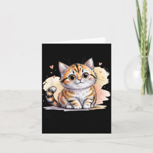 Kawaii Feel AWE TISM Katze Autismus OT ABA Superkr Karte