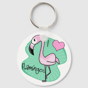 Kawaii Flamingo Keychain Schlüsselanhänger