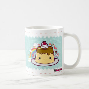 Kawaii Flan Kaffeetasse