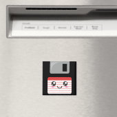 Kawaii Floppy Disk Magnet (In Situ (Geschirrspüler))