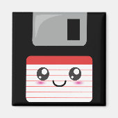 Kawaii Floppy Disk Magnet (Vorne)