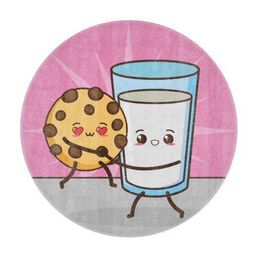 Kawaii Food Cutting Board Schneidebrett (Vorderseite)