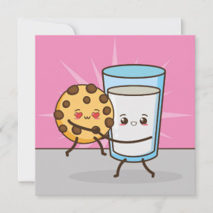 Kawaii Food Holiday Card Feiertagskarte