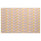 Kawaii Food Pattern Stoff (Fat Quarter (45,7 x 55,9 cm))