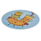 Kawaii Food Schneidebrett (Ecke)