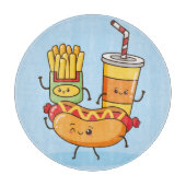 Kawaii Food Schneidebrett (Vorderseite)
