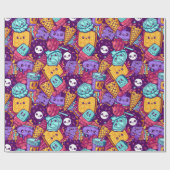 Kawaii Food Wrapping Paper Geschenkpapier (Flach)