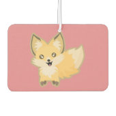 Kawaii Fox Autolufterfrischer (Vorderseite)