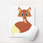 Kawaii Fox-Mäusematte Mousepad (Mit Mouse)