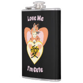 Kawaii Foxy Cosplay Liebe Herz Flachmann (Links)